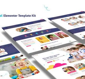 Kindar – Kindergarten & School Elementor Template Kit