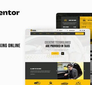 Kitaxi - Online Taxi Booking Elementor Template Kit