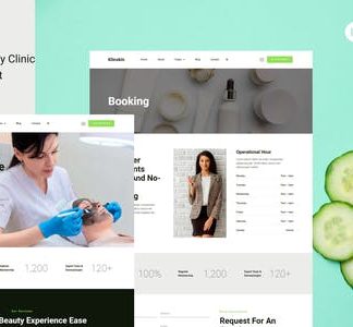 Klinskin - Skincare & Dermatology Clinic Elementor Template Kit