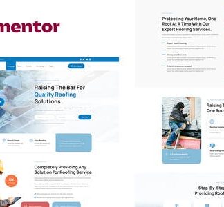 Knopee - Roofing & Canopy Services Elementor Template Kit