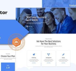 Knox - Technology & Apps Template Kit