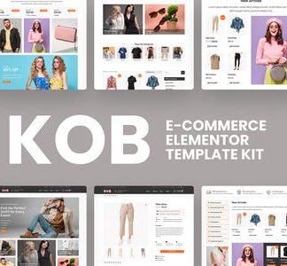 Kob - E-Commerce Elementor Pro Template Kit