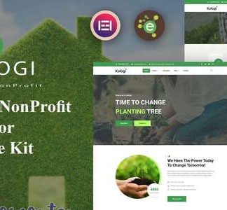 Kologi - Charity NonProfit Elementor Template Kit