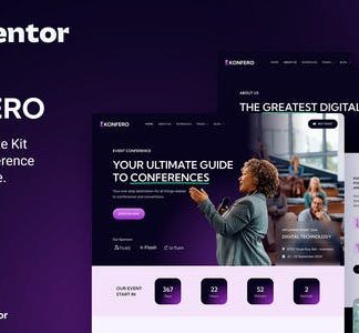 Konfero – Conference & Event Elementor Template Kit