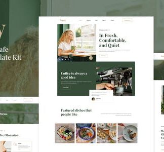 Koppy - Coffee Shop & Cafe Elementor Template Kit
