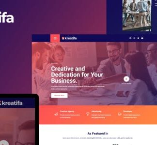 Kreatifa - Creative Digital Agency Elementor Template Kit