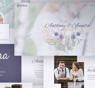Kunikaa - Wedding Invitation Elementor Template Kit