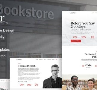 LaAutor - Author & Publisher Elementor Template Kit