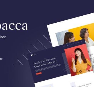 Labacca - Financial Advisor Elementor Template Kit