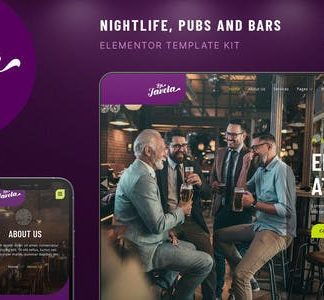 LaJavela – Bar Nightlife & Pub Elementor Template Kit
