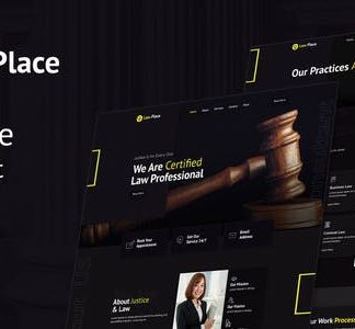 Law Place - Legal and Law Firm Elementor Template Kit