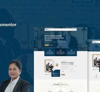 Lawberg - Lawyer & Legal Firm Elementor Template Kit
