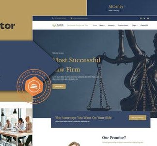 LAWE - Lawyer & Attorney Elementor Template Kit
