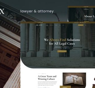 Lawex - Lawyer & Attorney Elementor Template Kit