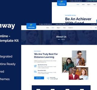 Learnway - Professional Online Education Courses Elementor Template Kit