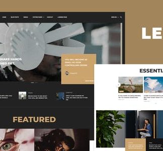 Leonas - Blog & Magazine Elementor Template Kit