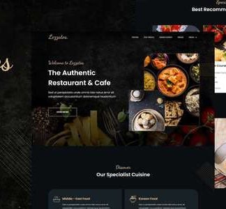 Lezzatos | Restaurant & Cafe Elementor Template Kit
