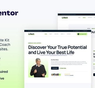Lifect – Life Coach & Speaker Elementor Template Kit