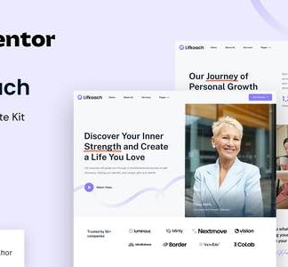 Lifkoach – Life Coach & Mentor Elementor Template Kit