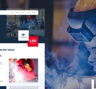 Liham - Welding Services Elementor Template kit