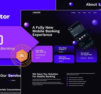 Lingard - Payment & Online Banking Elementor Template Kit
