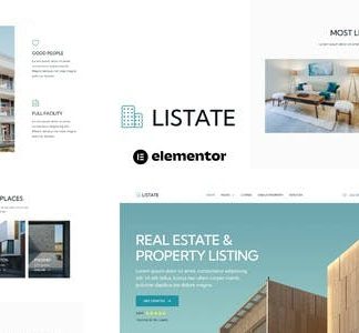 Listate - Real Estate & Property Listing Elementor Template Kit