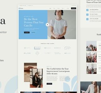 Livea - Life Coach & Speaker Elementor Template Kit