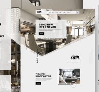 Livin - Interior Design & Architecture Elementor Template Kit