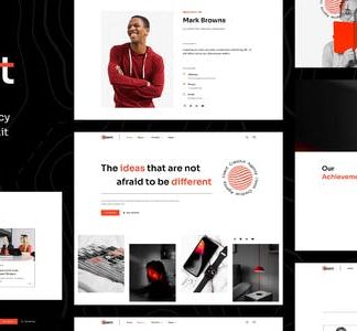 Lizent - Creative Digital Agency Elementor Template Kit