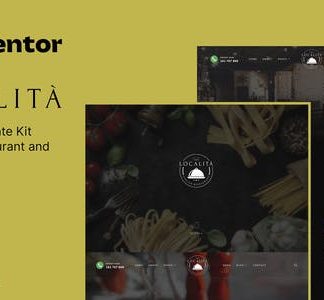 Località – Italian Restaurant & Cafe Elementor Template Kit