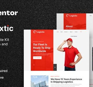Logixtic – Transportation & Logistic Elementor Template Kit