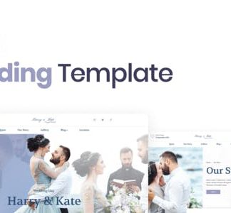 Lovedy – Wedding Template Kit