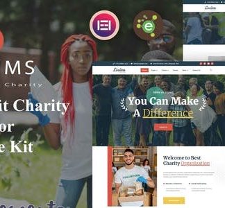 Lovims - Charity NonProfit Elementor Template Kit