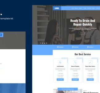 Lumb - Plumbing Service Elementor Template Kit