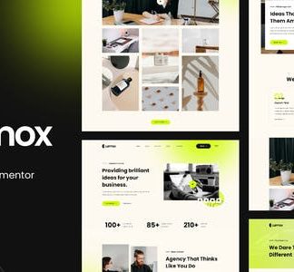 Lummox - Creative Agency Elementor Template Kit