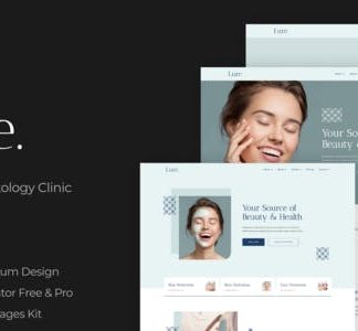 Lure - Modern Dermatology Elementor Template Kit