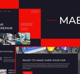 Mabera - Car Service & Repair Elementor Template Kit