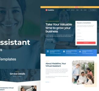 Madeline - Virtual Assistant Website Elementor Template Kit