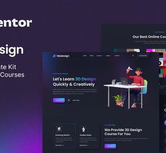 Madesign – Online Design Courses Elementor Template Kit