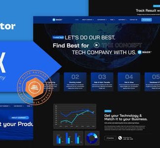 Magix - Saas & Tech Company Elementor Template Kit