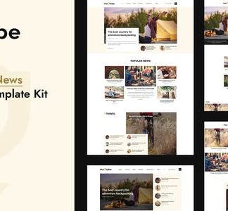 Maglobe - Magazine & News Elementor Template Kit