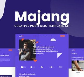 Majang - Personal Portfolio Elementor Template Kit
