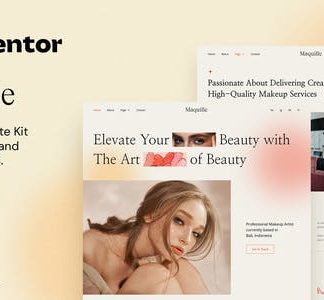 Maquille – Makeup Artist & Hair Stylist Elementor Template Kit