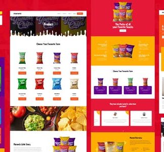 Marami - Snack Brand & Bakery Template Kit