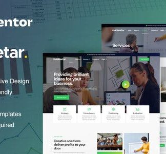 Markeetar - Digital Marketing Agency Elementor Pro Template Kit