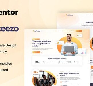 Markeezo - SEO & Digital Marketing Agency Elementor Template Kit