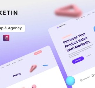 Marketin - Business Startup & Agency Elementor Template Kit
