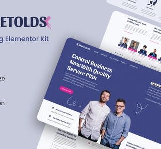 Marketolds - Digital Marketing Elementor Template Kit