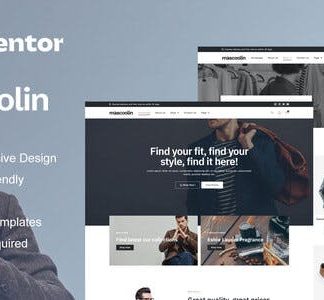 Mascoolin - Fashion Store Elementor Template Kit