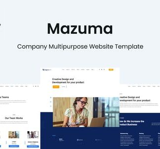 Mazuma - Business Elementor Template Kit